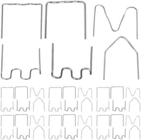 1200 pièces de agrafes chaudes pour soudure plastique – Accessoires de soudage pour réparation de pare-chocs de voiture  | Agrafes Agrafes Agrafes