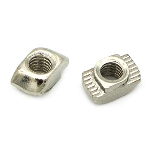 22 Écrou en T M4 à insérer pour extrusion en aluminium 2 x 2 – Paquet de 1  | T-Nuts Fixations T-Nuts