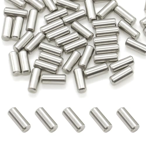 5 Pcs Écrous en Acier Inoxydable pour Étagères, Supports de Rayonnage, Piquets de Fixation (4Mm X 1Mm)  | Épingles Épingles Épingles