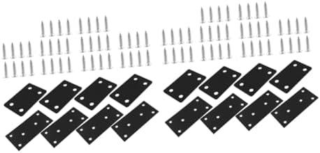 2 ensembles de pièces de connexion, supports en métal plat pour bois, supports muraux, plaques de réparation, connecteurs pour joints en bois, supports en métal pour étagères, support plat, plaque en métal, plaque plate.  | Appareils dentaires Appareils dentaires Appareils dentaires