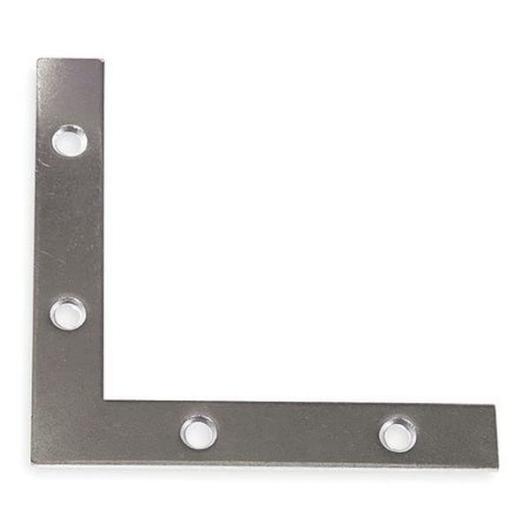 Équerre d’angle plate, 3 x 3 po, 3/8 po de large  | Appareils dentaires Appareils dentaires Appareils dentaires